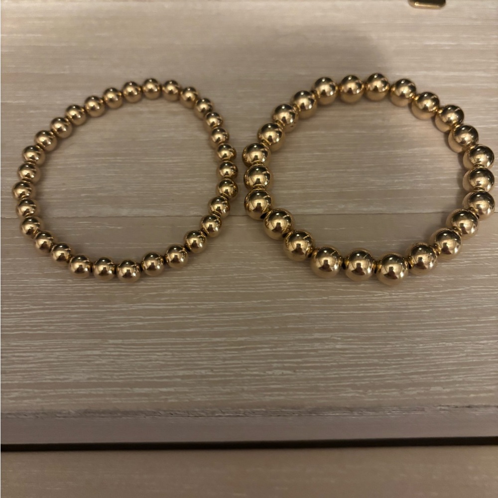 Enewton 8mm Gold Bead Bracelet - Picture 2 of 3